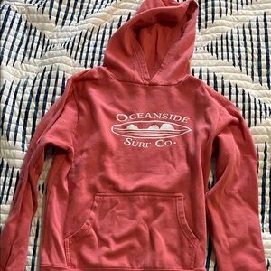 Oceanside Surf Co. Red Hoodie